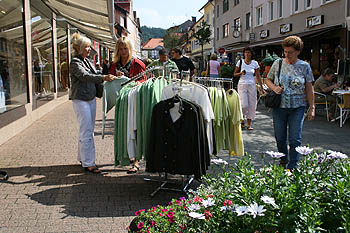 Hauptstraße der Stadt Bad Lauterberg im Harz