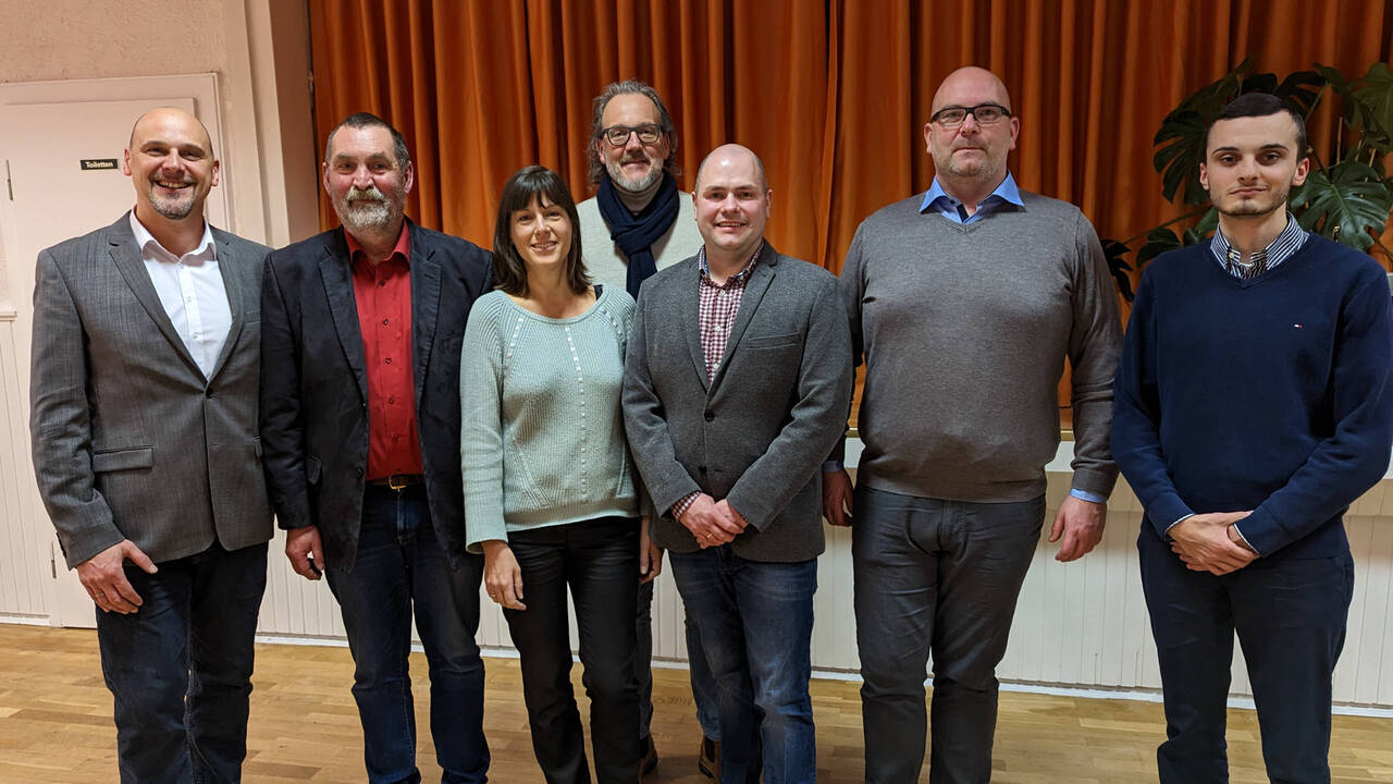 Alexander Saade, Uwe Speit, Petra Schultheis, Dirk Aue, Nils Gehrke, Manuel Spittmann und Senad Kajevic