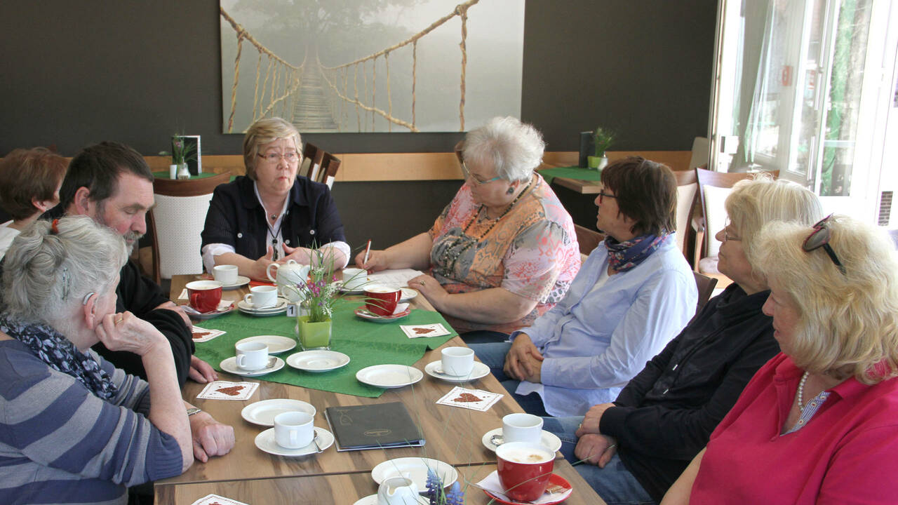 AG der SPD Frauen bei ihren monatlichen Treffen